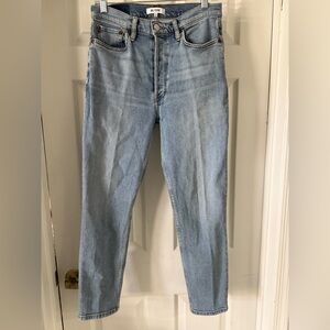 RE/DONE x Levi’s Vintage 90s High-Rise Ankle Crop Jeans | 5-Button Fly Women’s